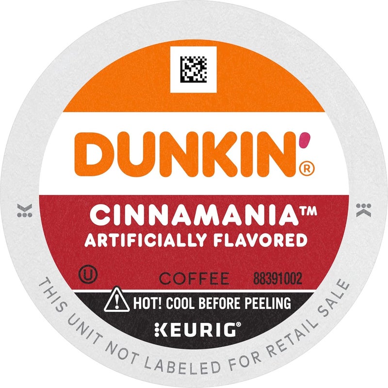 Dunkin' Cinnamania Flavored Coffee K-Cup Pods - Image 3